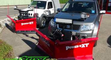 THE BOSS 200cm V-Pflüge an SUZUKI Jimny und SUZUKI Grand Vitara THE BOSS 200cm V-Pflüge an SUZUKI Jimny und SUZUKI Grand Vitara