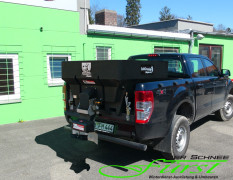 Ford Ranger mit Buyers SaltDogg Aufbaustreuer bzw V-Streuer