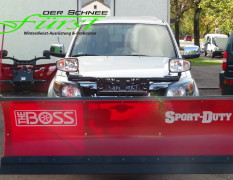 Ford Ranger mit THE BOSS Sport Duty 230cm Schneeschild