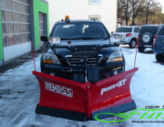 Kia Sorento mit THE BOSS 200cm V-Pflug