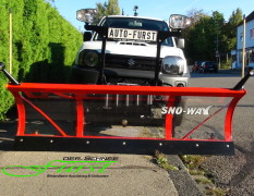 Suzuki Jimny Pritsche mit SnoWay 182cm Schneeschild