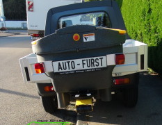 Suzuki Jimny Pritsche mit SnoWay 100 Liter Streuer
