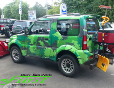 Schneefürst Winterdienst-Vorführfahrzeug Suzuki Jimny