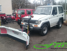 Toyota Landcruiser mit Blizzard Schneeschild