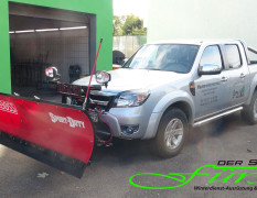 Ford Ranger mit THE BOSS Schneeschild