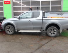 grauer HILLTIP IceStriker auf Fiat Fullback ClubCab