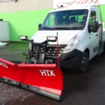 Renault Master mit THE BOSS HTX V-Pflug mit 230cm Breite