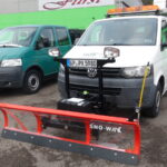 VW T5 mit SnoWay Schneeschild