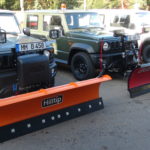 neuer SUZUKI Jimny mit HILLTIP und THE BOSS Schneeschild und V-Pflug