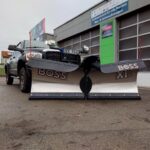 THE BOSS Power V-DXT 250cm Schneepflug in der Edelstahl-Variante