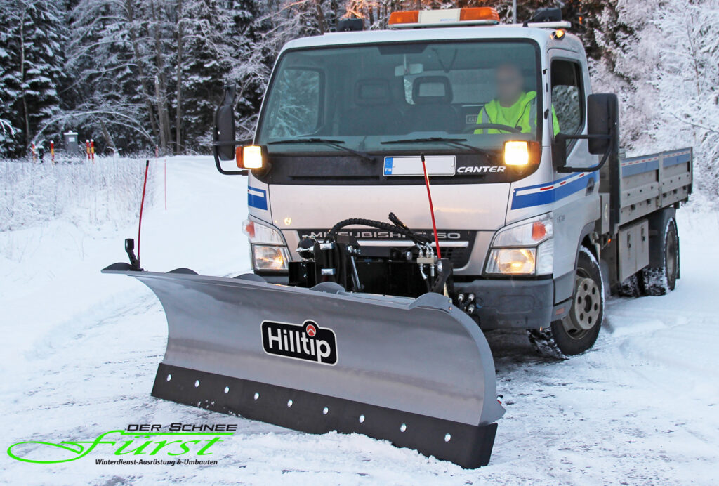 Schneefräse Solide Symbol Eiskratzer Und Lader Fahrzeug Pflug Lkw