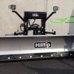 HILLTIP SML gerades Lkw-Schneeschild für DIN Montage-Systeme bspw MB Atego, Mitsubishi Fuso, ISUZU N-Serie