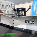 HILLTIP VML Lkw V-Pflug für DIN Montage-Systeme für MB Atego, Mitsubishi Fuso, ISUZU N-Serie oder als Universalset zur Anpassung an geeignetes Winterdienstfahrzeug