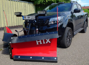 Nissan Navara mit THE BOSS HTX 230cm V-Pflug